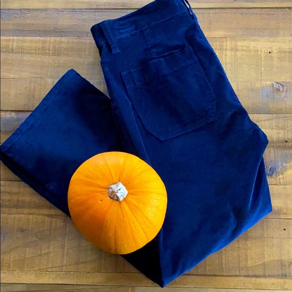 J.Crew Petite Demi-boot crop jean in velvet - Picture 2 of 5